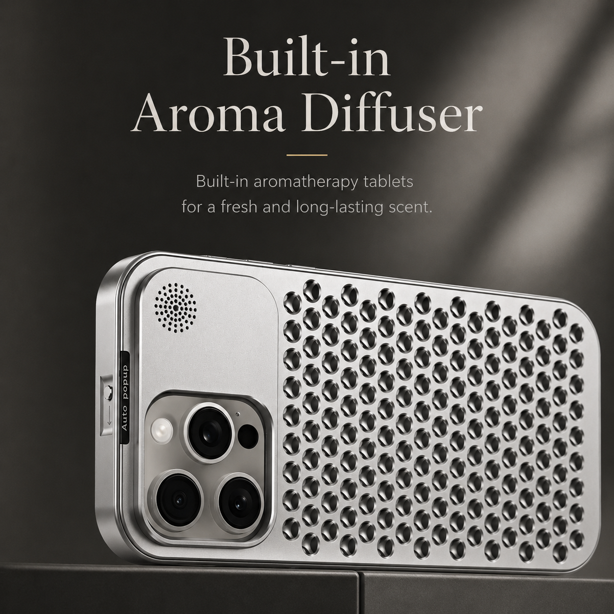 Premium iPhone Case MagSafe Compatible Aluminum Heat Dissipation Cover Shockproof Protection