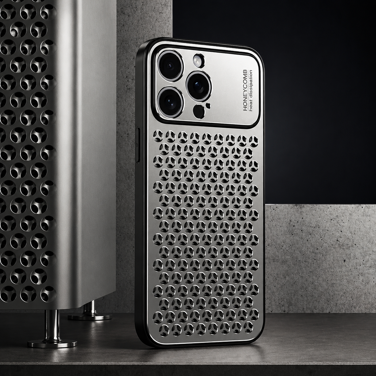 Premium iPhone Case MagSafe Compatible Aluminum Metal Breathable Cover Ultra Thin Matte Protection