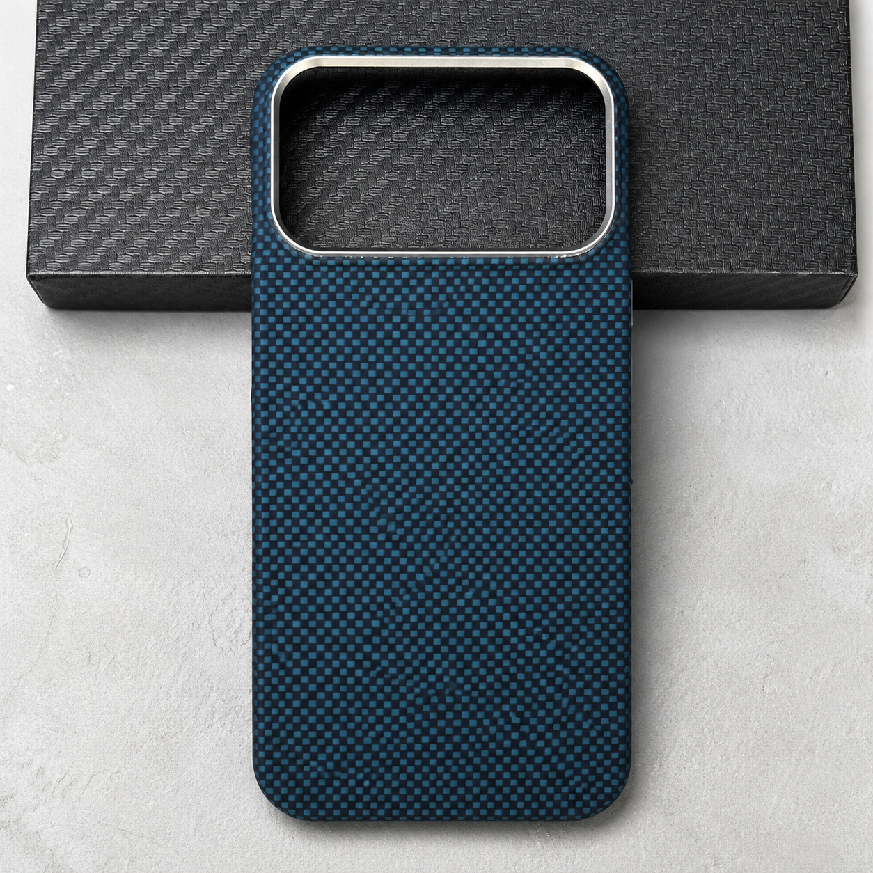 Premium iPhone Case MagSafe Compatible Aramid Carbon Fiber Cover Ultra Thin Shockproof Protection