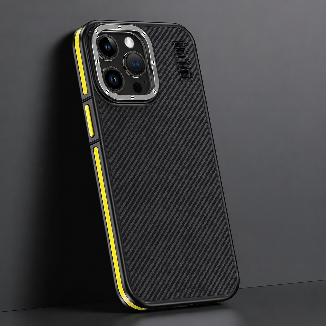 Premium iPhone Case MagSafe Compatible Aramid Fiber 600D Cover Ultra Thin Shockproof Carbon Texture Design