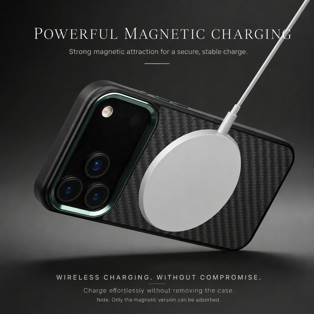 Premium iPhone Case MagSafe Compatible Aramid Fiber Cover Ultra Thin Lightweight Full Protection Shockproof Design