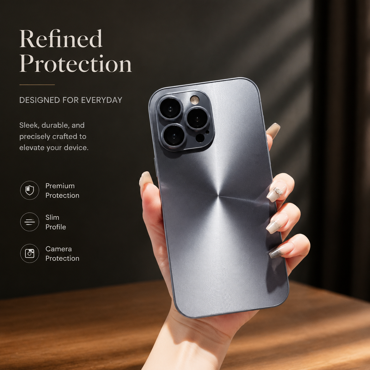 Premium iPhone Case MagSafe Compatible Aurora Matte Cover Color Shift Shockproof Slim Protection