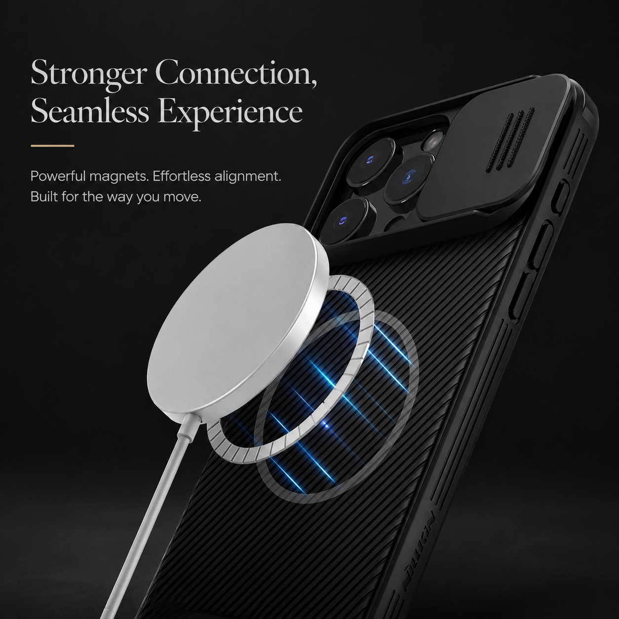 Premium iPhone Case MagSafe Compatible Carbon Texture Silicone Cover Ultra Thin Protection