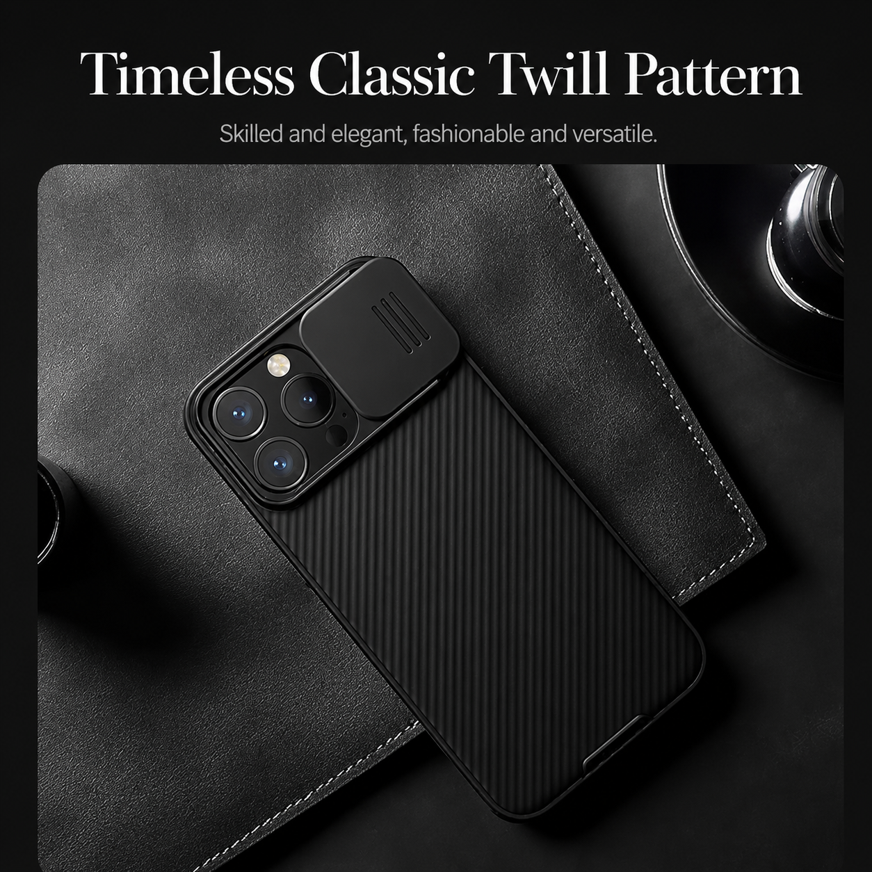 Premium iPhone Case MagSafe Compatible Carbon Texture Silicone Cover Ultra Thin Protection