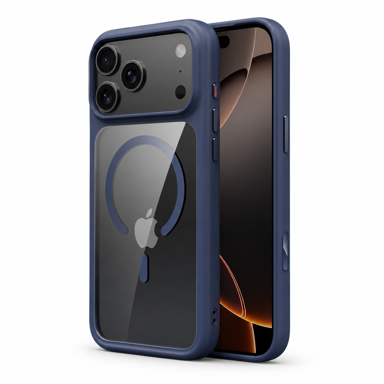 Premium iPhone Case MagSafe Compatible Clear Protective Cover Shockproof Armor Camera Lens Protection Anti Scratch Slim Design
