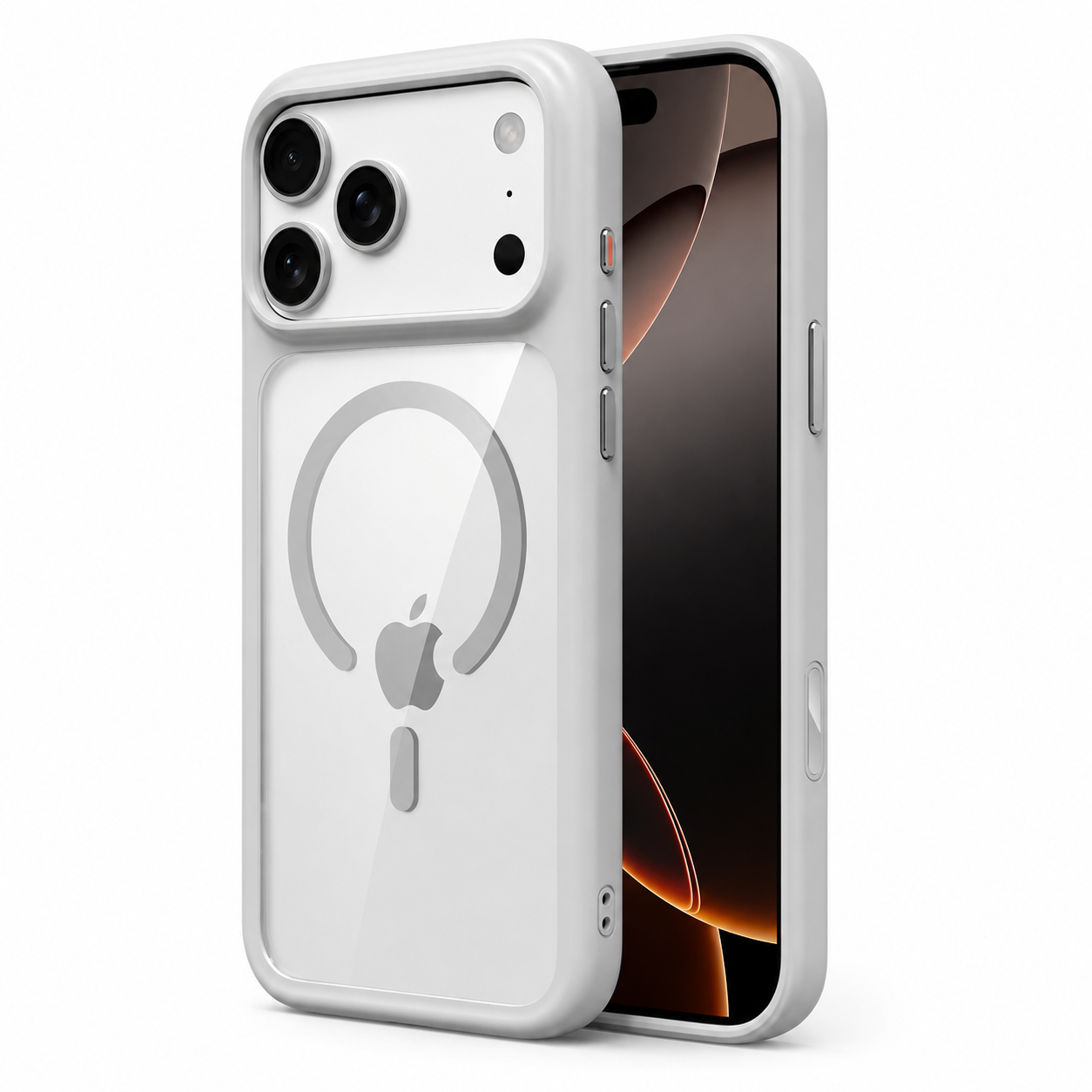Premium iPhone Case MagSafe Compatible Clear Protective Cover Shockproof Armor Camera Lens Protection Anti Scratch Slim Design