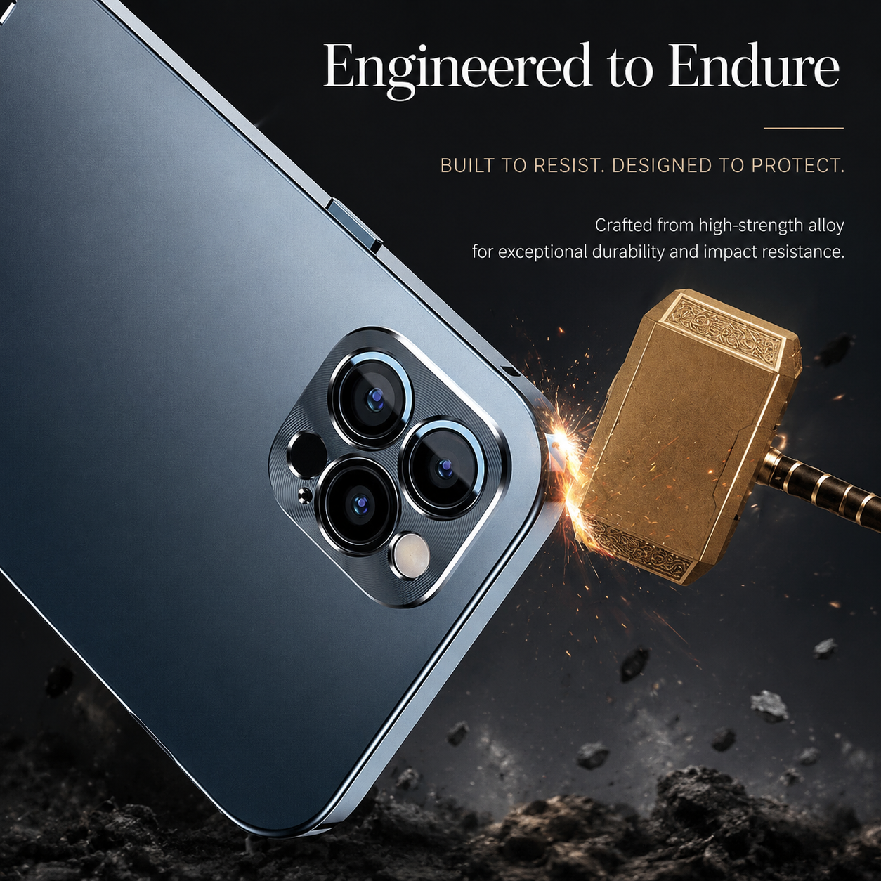 Premium iPhone Case MagSafe Compatible Double-Sided Privacy Glass Cover 360° Full Protection