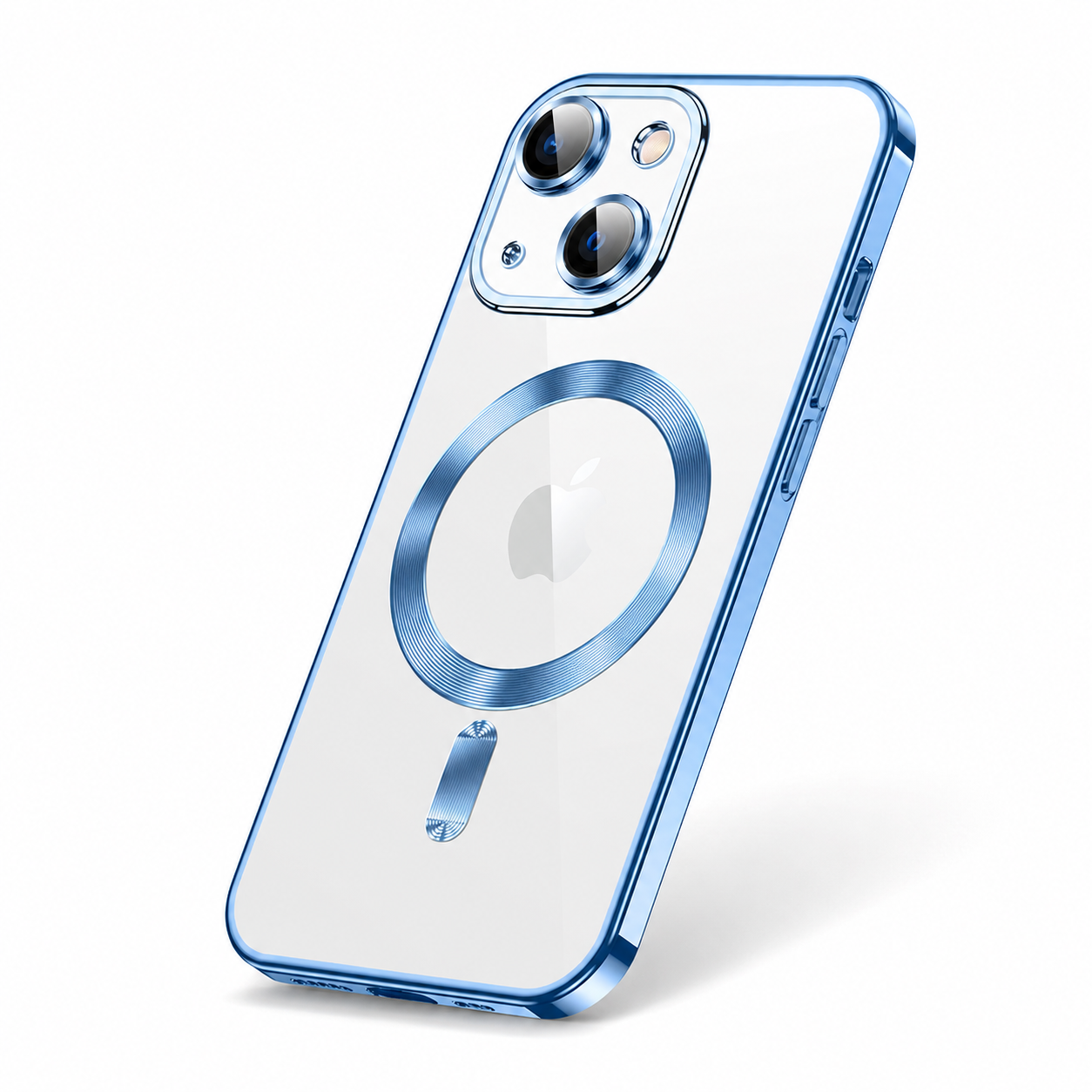 Premium iPhone Case MagSafe Compatible Double-Sided Tempered Glass Cover Metal Frame Ultra Thin Protection
