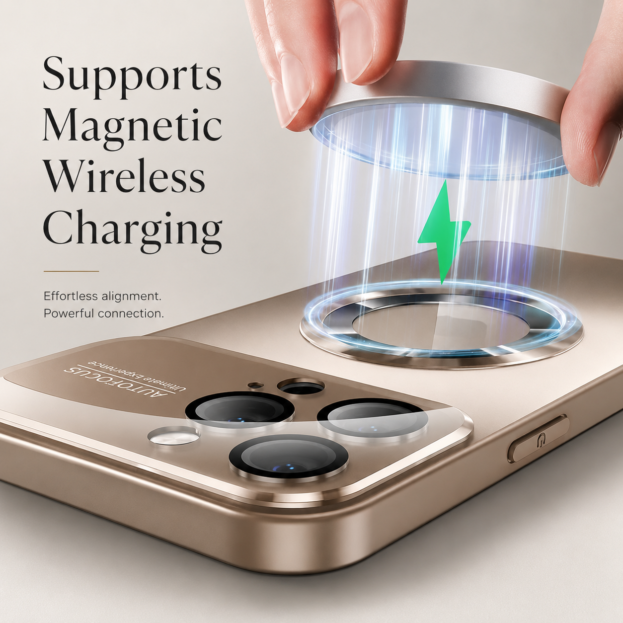 Premium iPhone Case MagSafe Compatible Electroplated Glass Magnetic Shockproof Cover Camera Lens Protection Slim Reflective Hard Back
