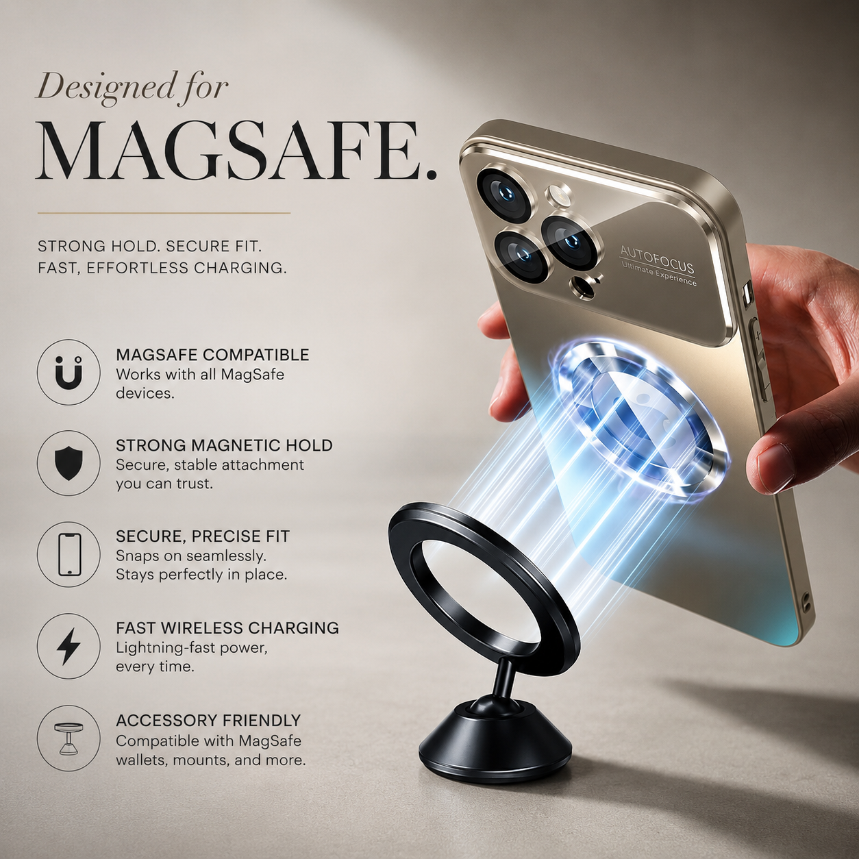Premium iPhone Case MagSafe Compatible Electroplated Glass Magnetic Shockproof Cover Camera Lens Protection Slim Reflective Hard Back