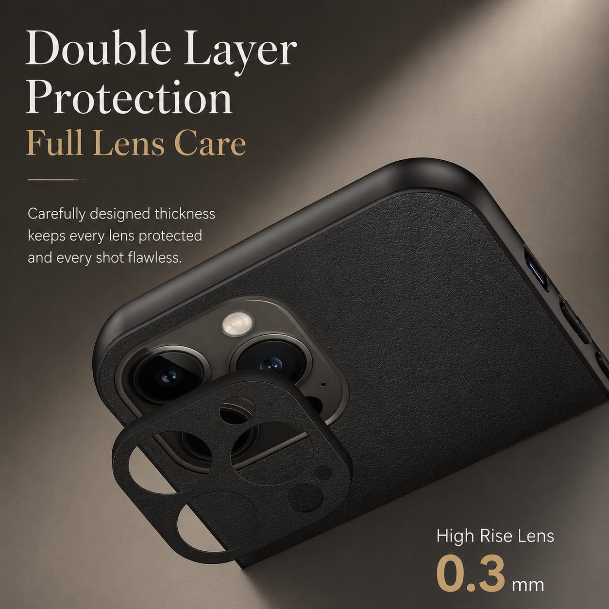 Premium iPhone Case MagSafe Compatible Genuine Leather Cover Shockproof Slim Protection