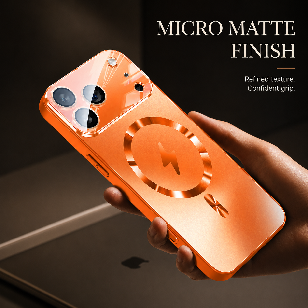 Premium iPhone Case MagSafe Compatible Hard Matte Cover Magnetic Shockproof Camera Lens Protection Ultra Thin Protective Back