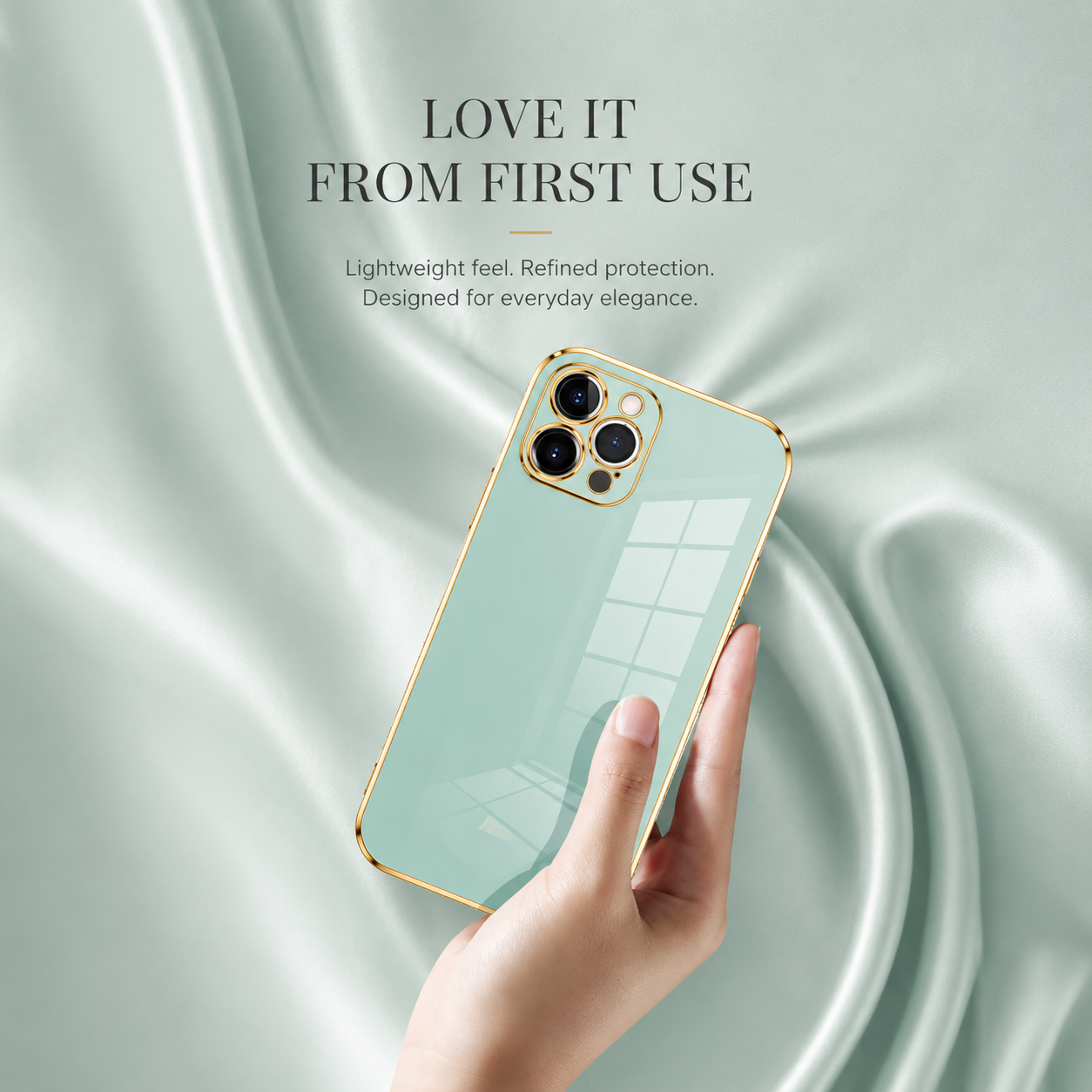 Premium iPhone Case MagSafe Compatible Matte Silicone Cover Plating Frame Shockproof Full Protection Slim Design