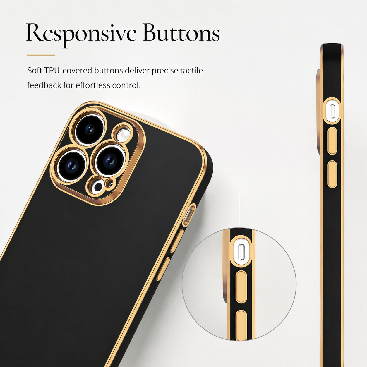 Premium iPhone Case MagSafe Compatible Matte Silicone Cover Plating Frame Shockproof Full Protection Slim Design