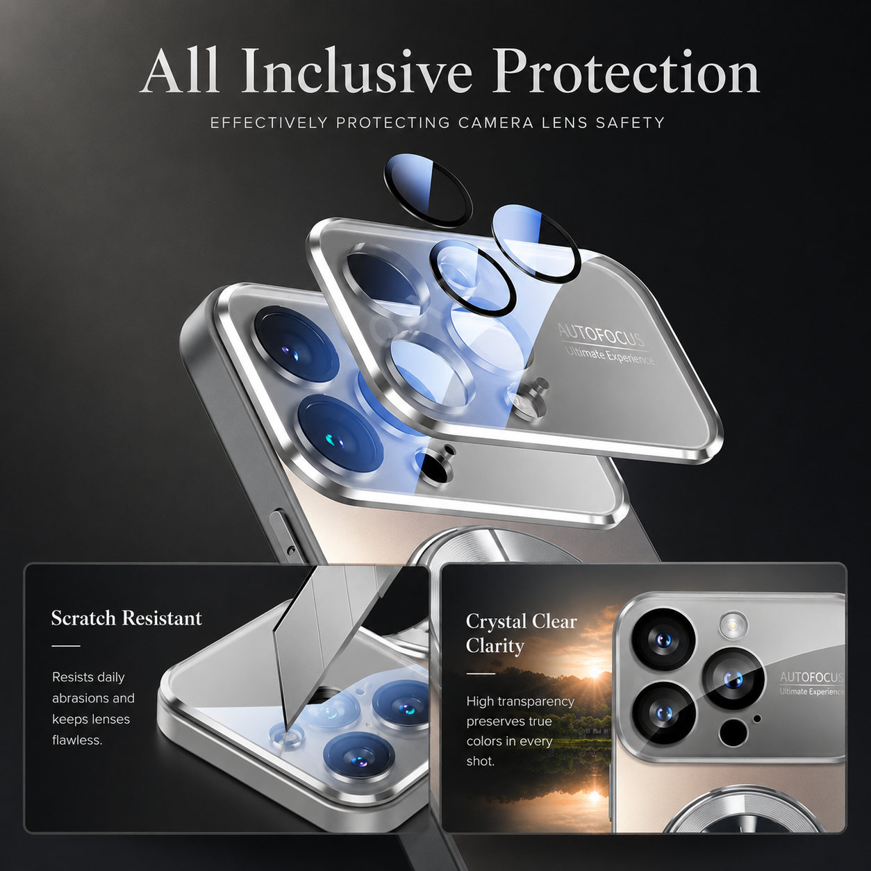Premium iPhone Case MagSafe Compatible Metallic Matte Cover Magnetic Shockproof Camera Lens Protection PC TPU Full Protection