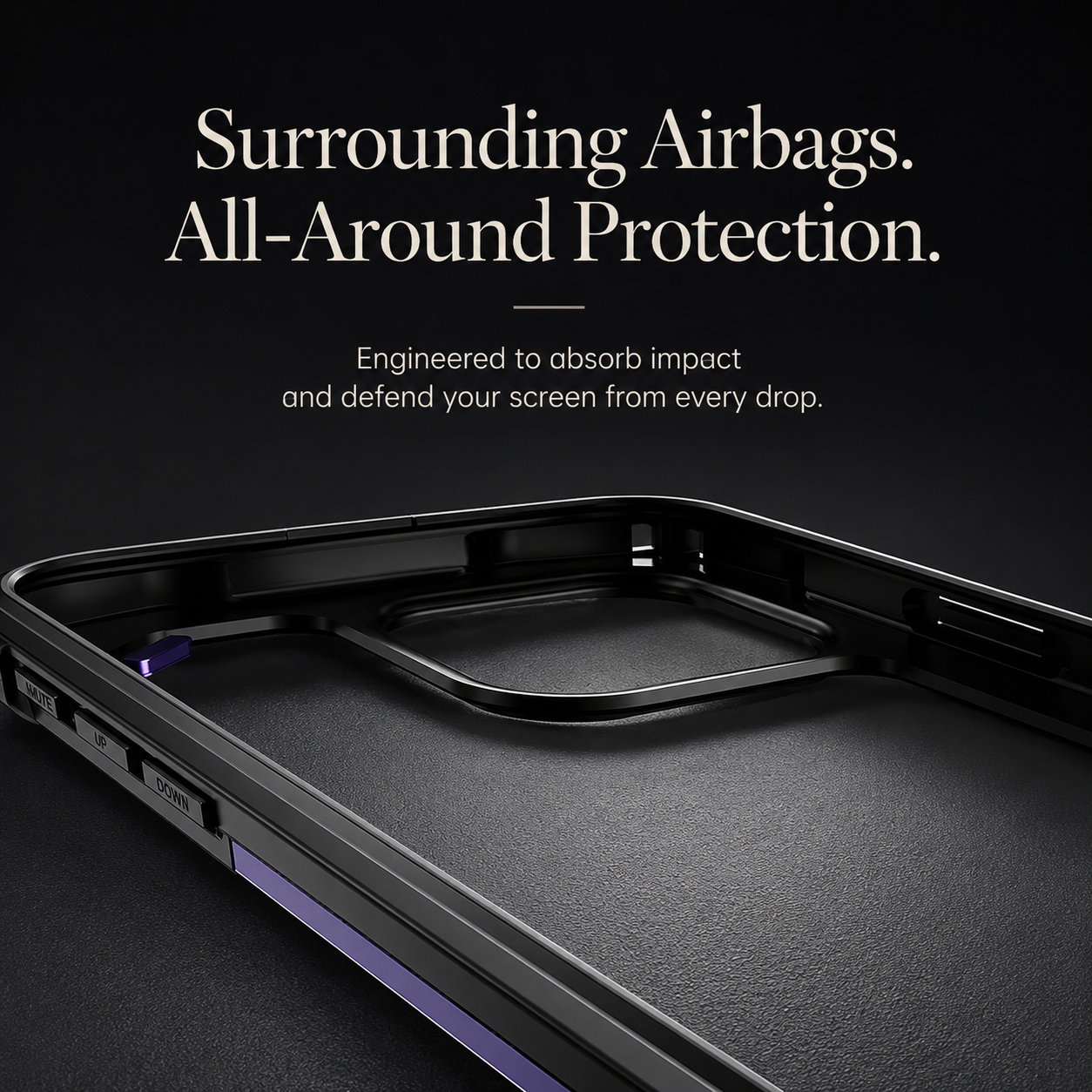 Premium iPhone Case MagSafe Compatible Military Armor Metal Frame Cover 360° Full Protection