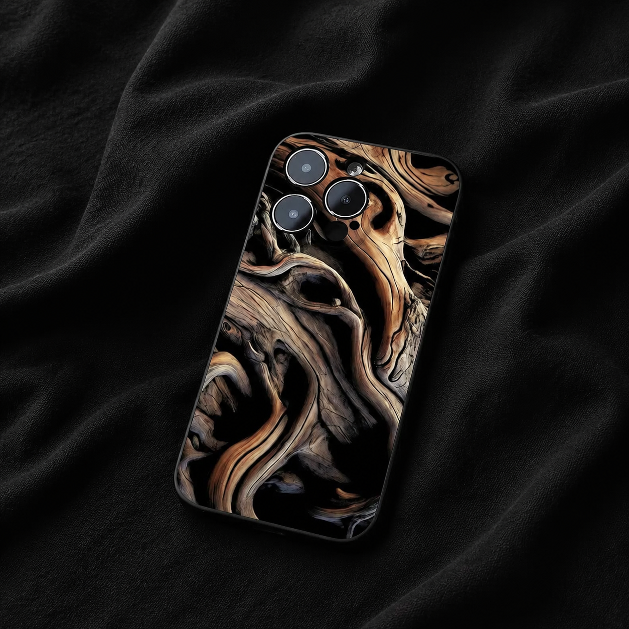 Premium iPhone Case MagSafe Compatible Natural Wood Cover Shockproof TPU Bumper Ultra Thin Protection