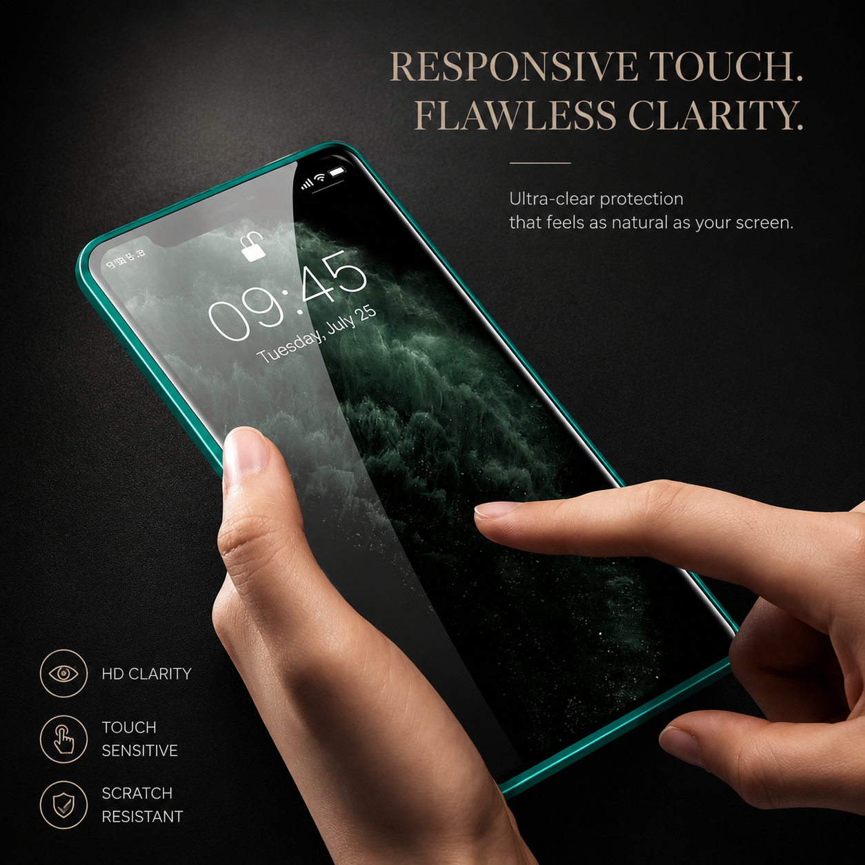 Premium iPhone Case MagSafe Compatible Privacy Screen Tempered Glass Cover Full Protection