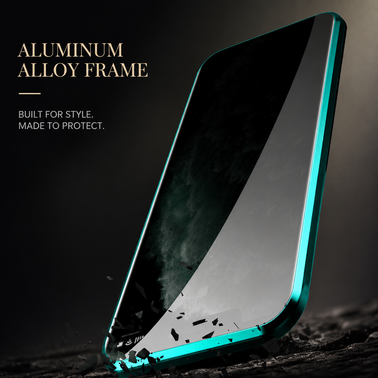 Premium iPhone Case MagSafe Compatible Privacy Screen Tempered Glass Cover Full Protection