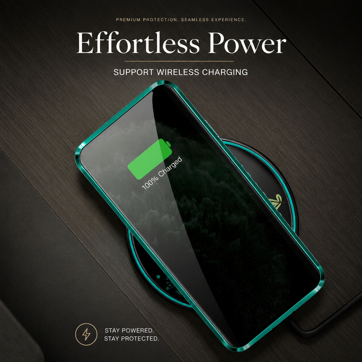 Premium iPhone Case MagSafe Compatible Privacy Screen Tempered Glass Cover Full Protection