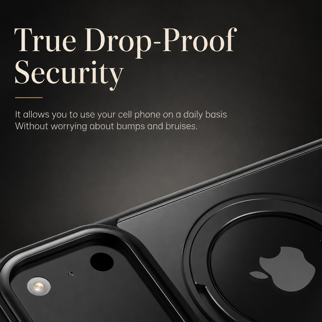 Premium iPhone Case MagSafe Compatible Rotating Stand Shockproof Protective Cover Mechanical Torque Metal TPU PC Full Coverage