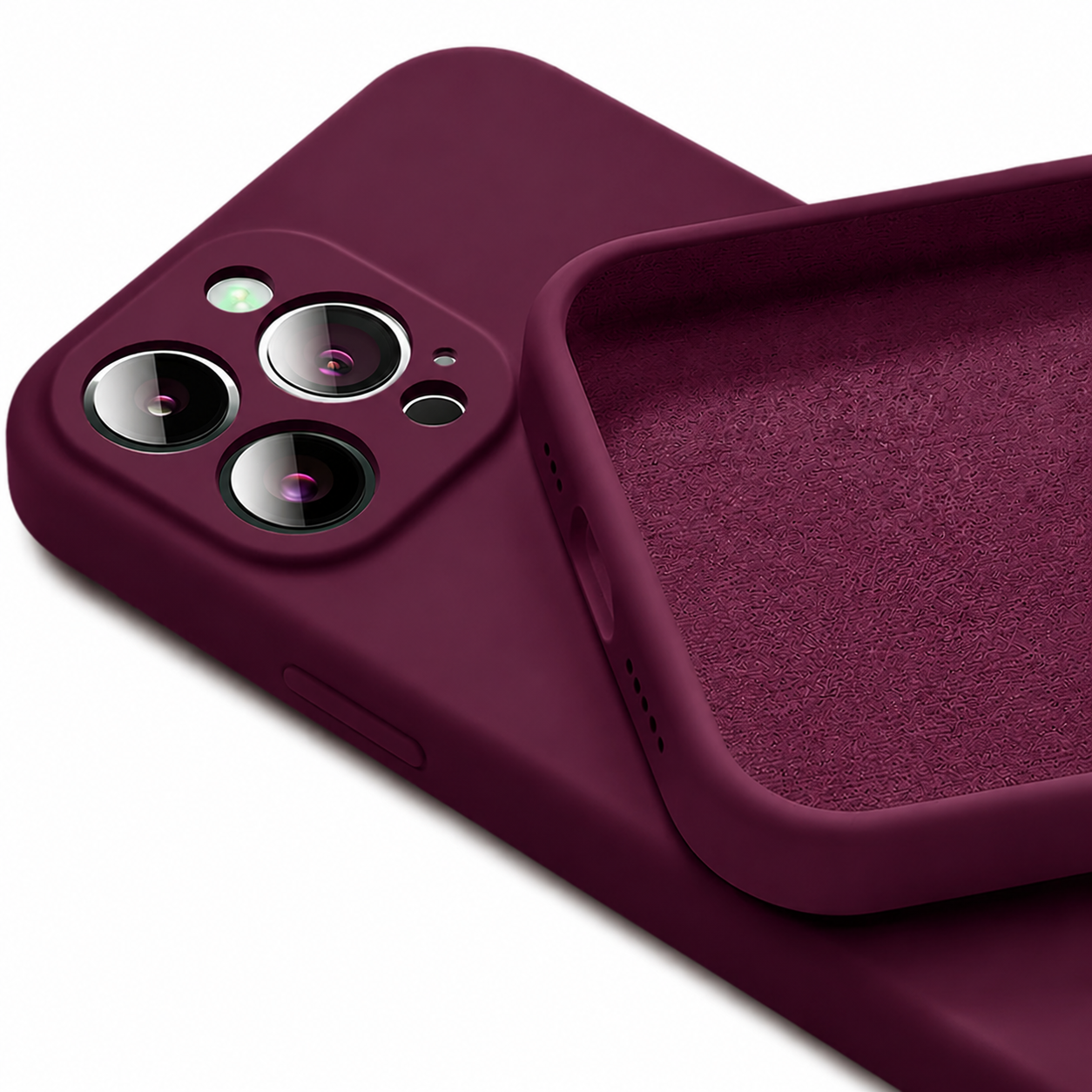 Premium iPhone Case MagSafe Compatible Square Liquid Silicone Cover Shockproof Slim Protection