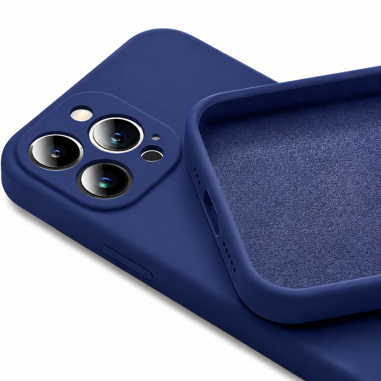 Premium iPhone Case MagSafe Compatible Square Liquid Silicone Cover Shockproof Slim Protection