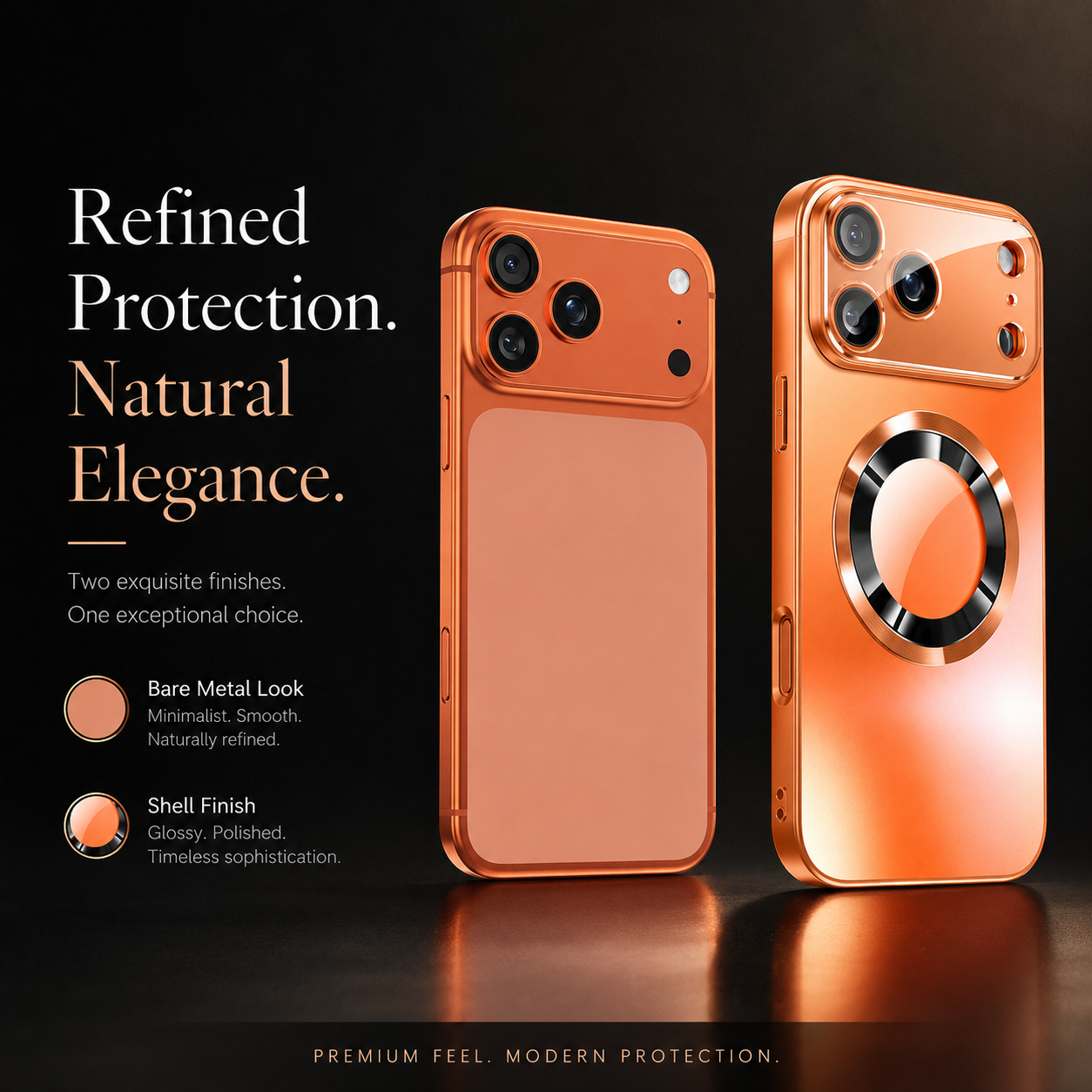 Premium iPhone Case MagSafe Compatible Titanium Matte Cover Magnetic Shockproof Camera Lens Protection PC TPU Full Protection