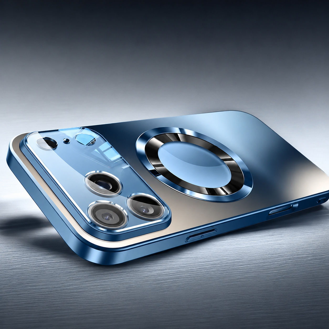 Premium iPhone Case MagSafe Compatible Titanium Matte Cover Magnetic Shockproof Camera Lens Protection PC TPU Full Protection