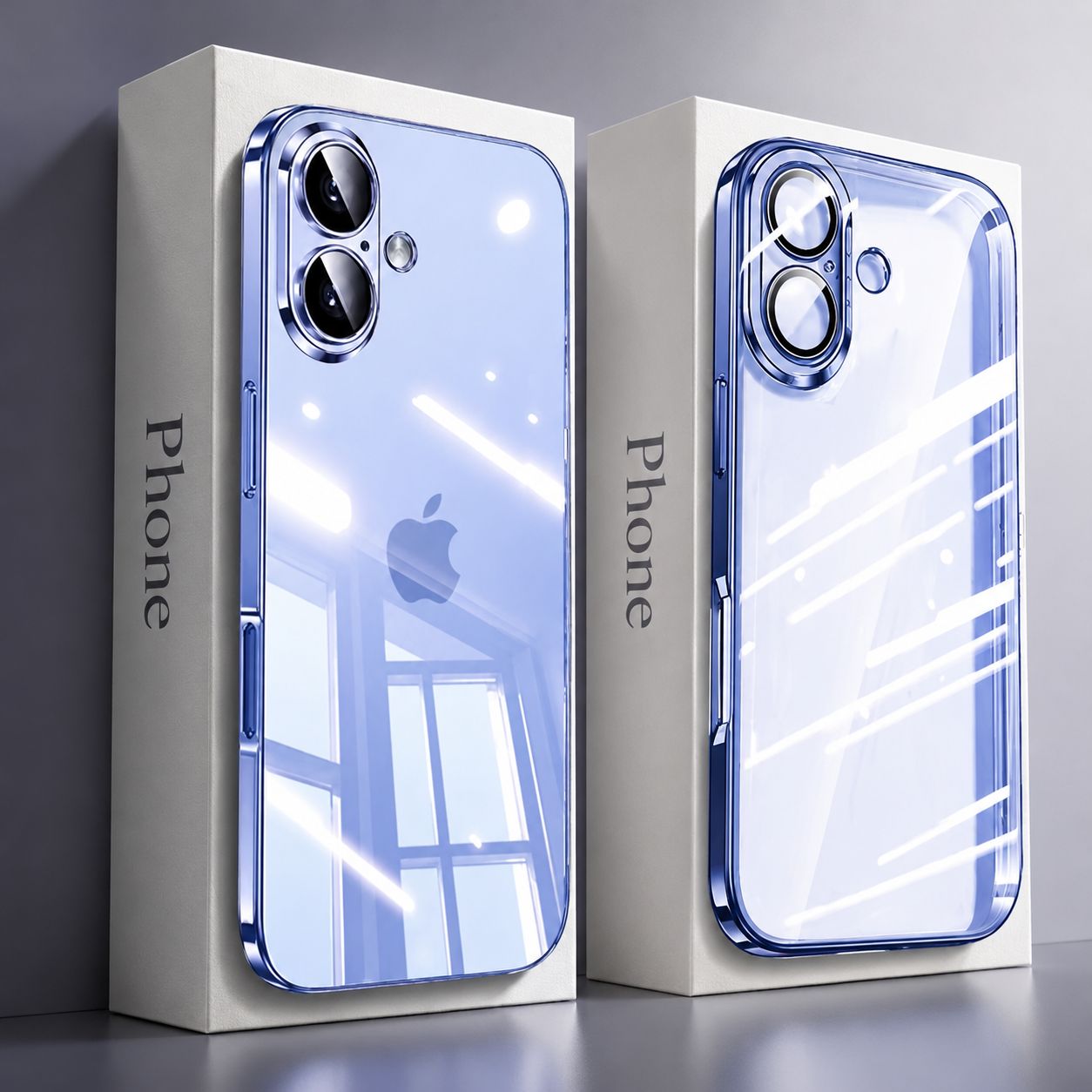 Premium iPhone Case MagSafe Compatible Transparent Glitter Silicone Cover Shockproof Protection