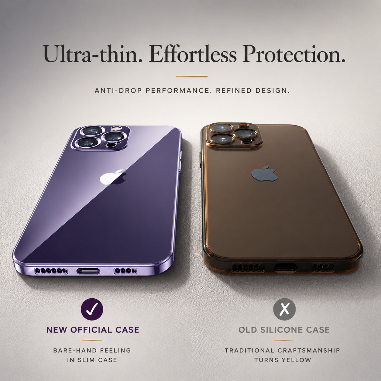 Premium iPhone Case MagSafe Compatible Transparent Glitter Silicone Cover Shockproof Protection