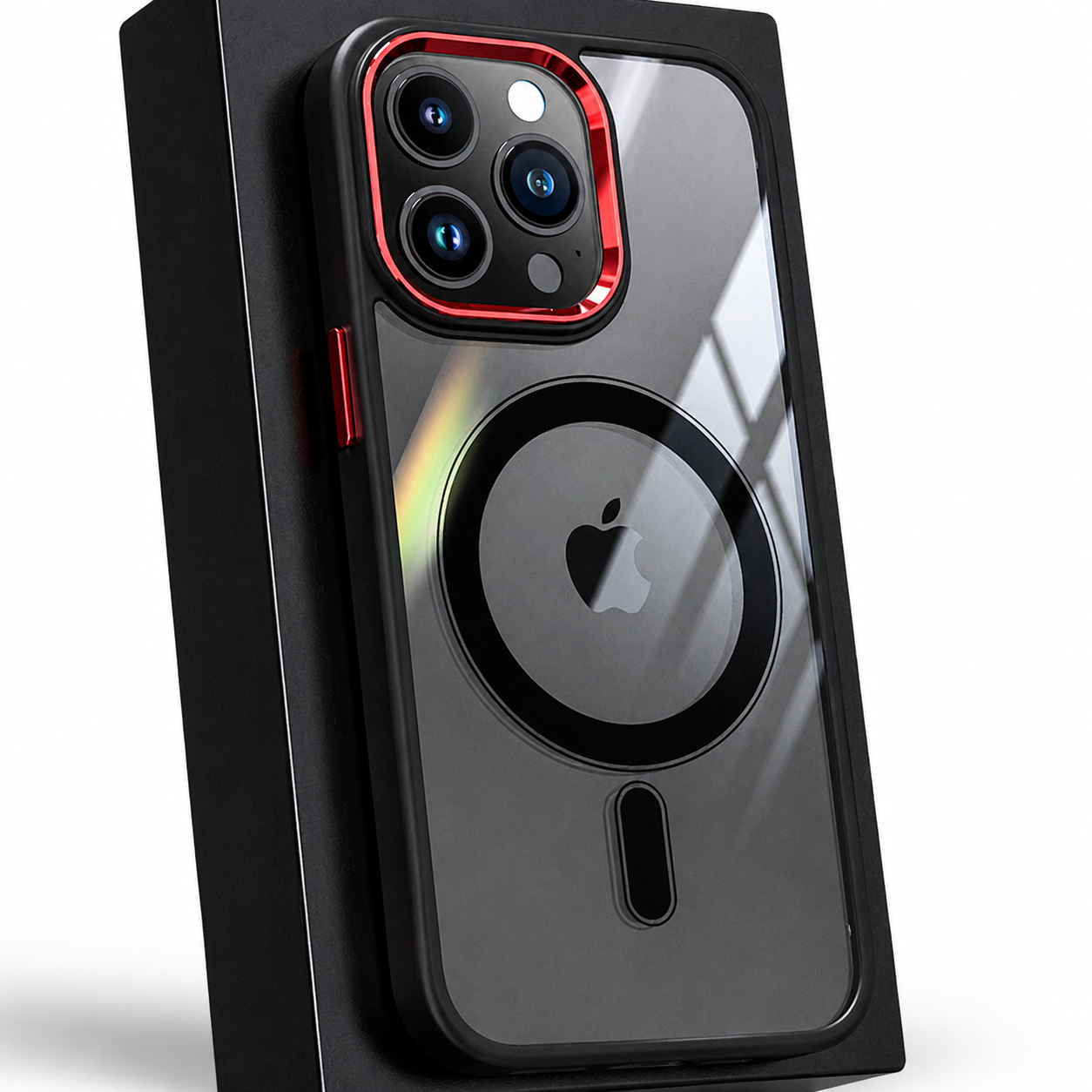 Premium iPhone Case MagSafe Compatible Transparent Hybrid Cover Clear HD Shockproof Protection