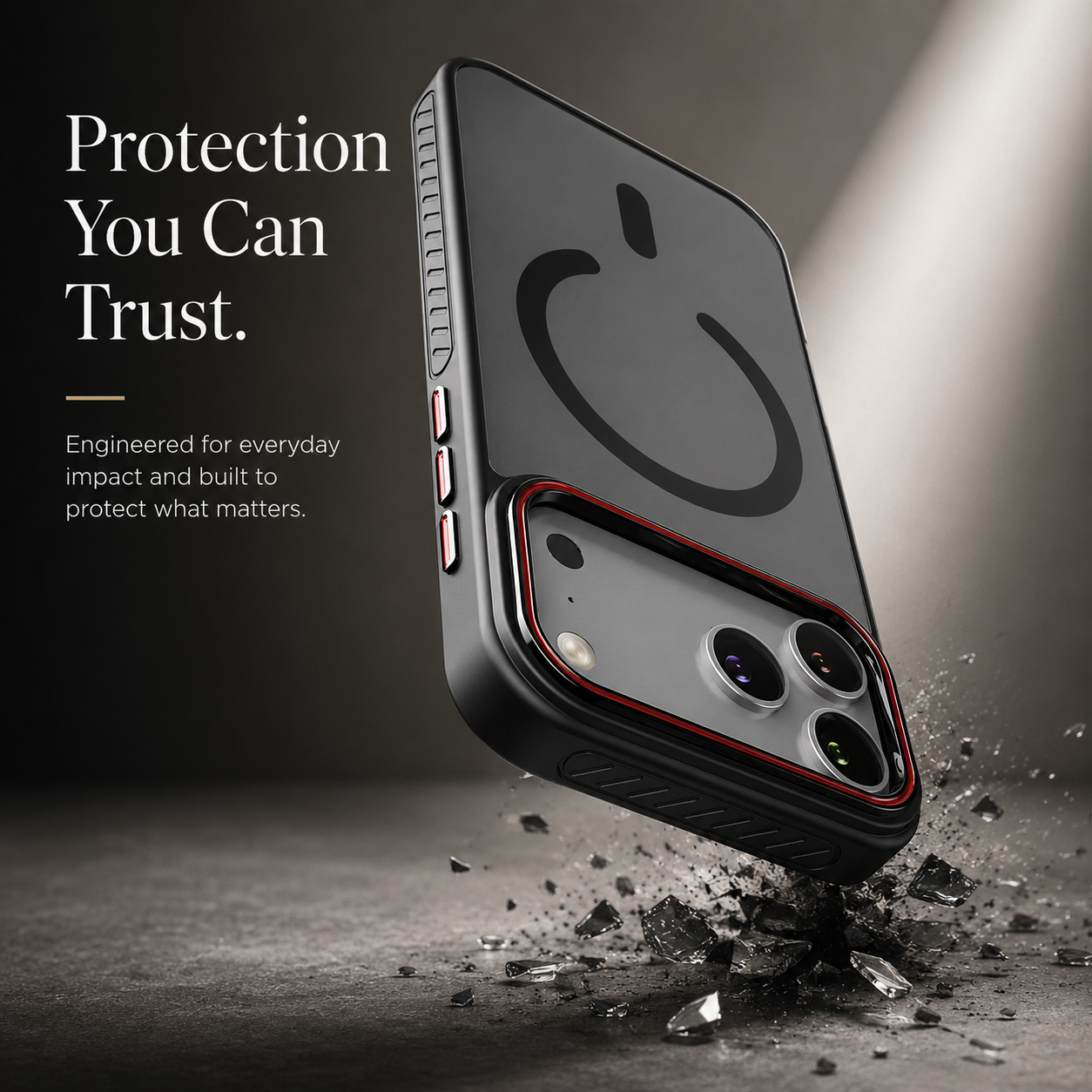 Premium iPhone Case MagSafe Compatible Transparent Matte Cover Magnetic Shockproof Raised Camera Lens Protection Slim Design
