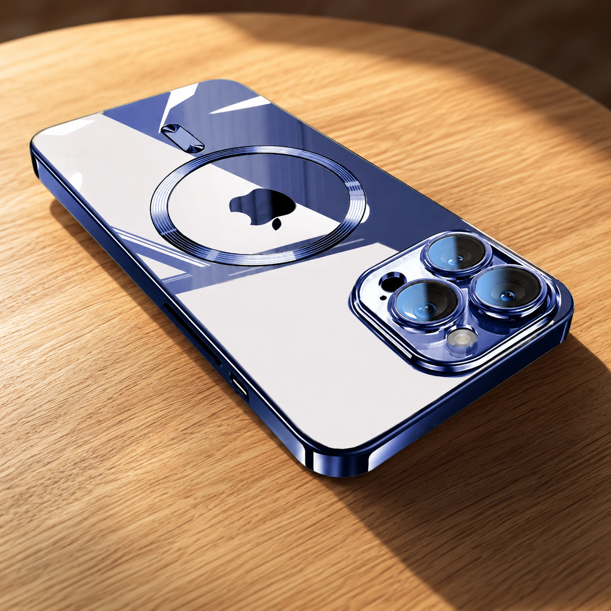 Premium iPhone Case MagSafe Compatible Transparent Protective Cover Shockproof Silicone Bumper Ultra Thin Slim Design