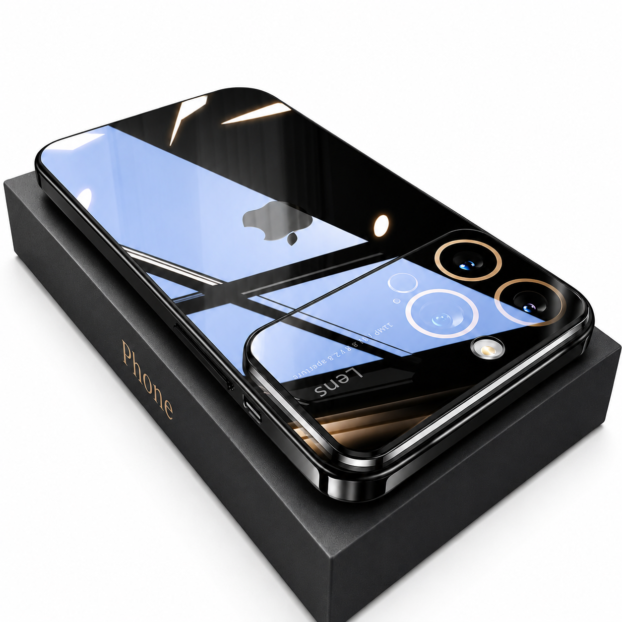 Premium iPhone Case MagSafe Compatible Transparent Shockproof Cover Clear Hard PC Back Silicone Bumper Ultra Thin Protective Case