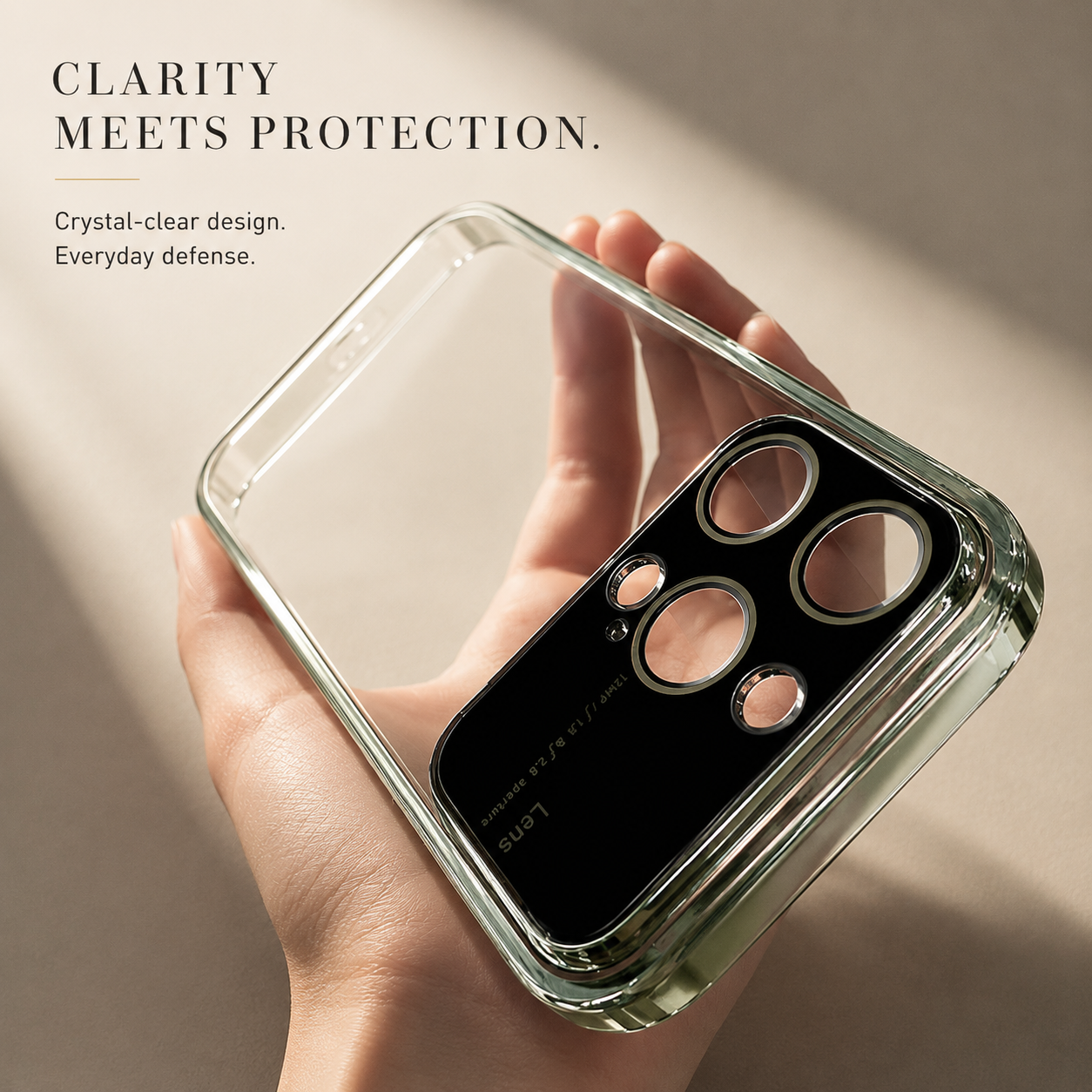 Premium iPhone Case MagSafe Compatible Transparent Shockproof Cover Clear Hard PC Back Silicone Bumper Ultra Thin Protective Case