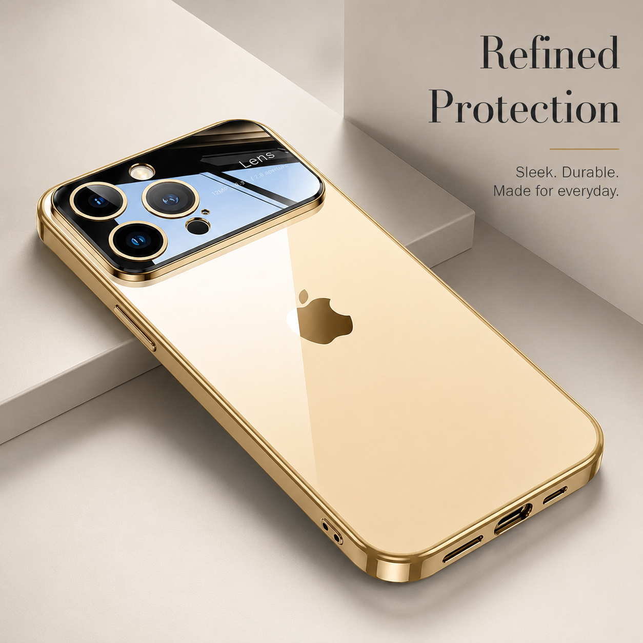 Premium iPhone Case MagSafe Compatible Transparent Shockproof Cover Clear Hard PC Back Silicone Bumper Ultra Thin Protective Case