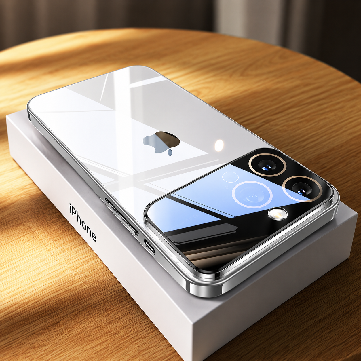 Premium iPhone Case MagSafe Compatible Transparent Shockproof Cover Clear Hard PC Back Silicone Bumper Ultra Thin Protective Case