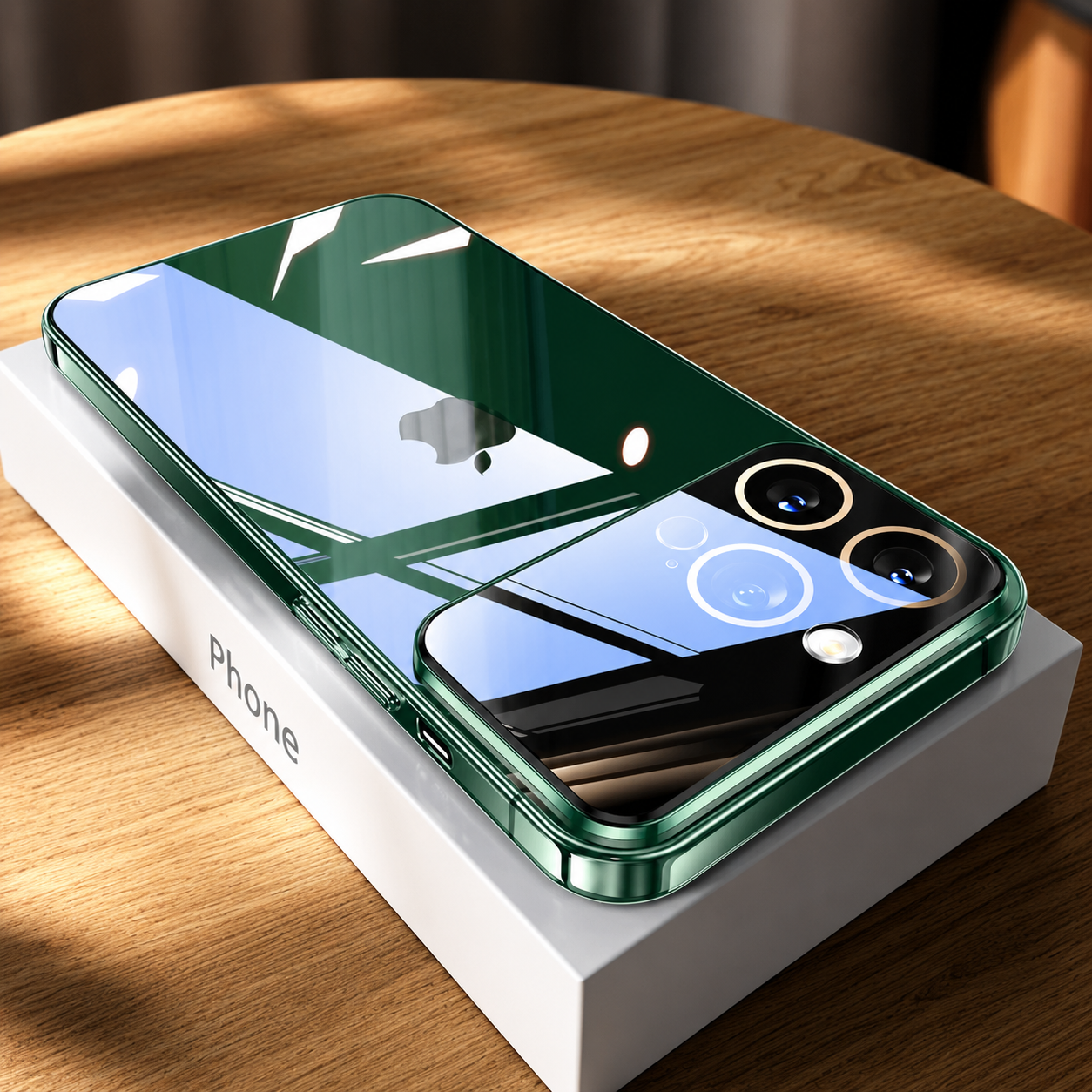 Premium iPhone Case MagSafe Compatible Transparent Shockproof Cover Clear Hard PC Back Silicone Bumper Ultra Thin Protective Case