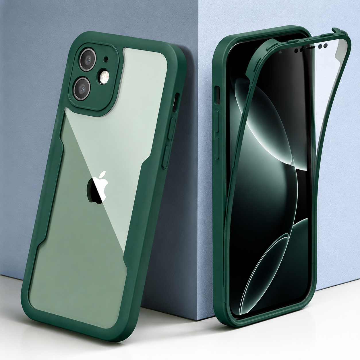 Premium iPhone Case MagSafe Compatible Transparent Silicone Cover Shockproof Full Protection