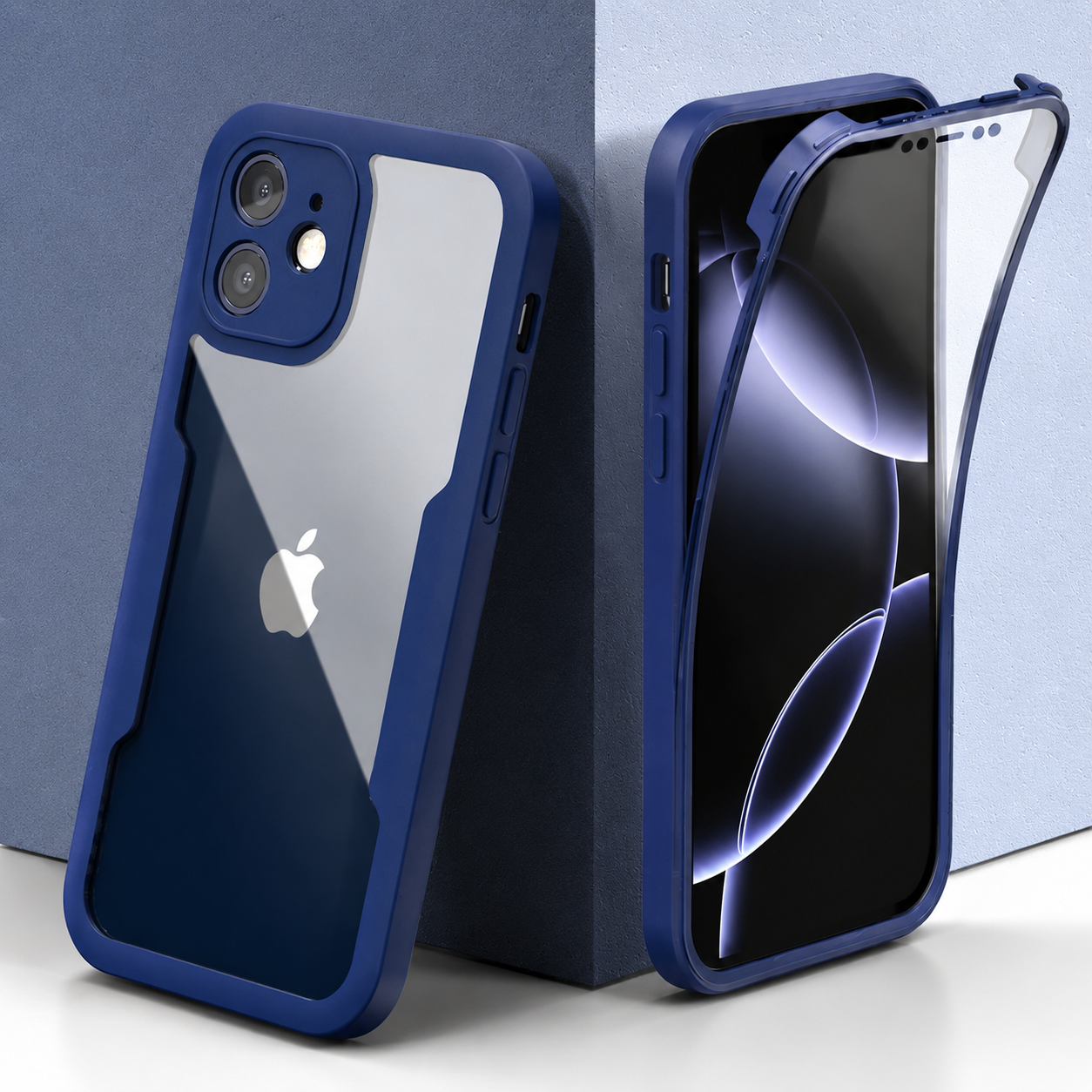 Premium iPhone Case MagSafe Compatible Transparent Silicone Cover Shockproof Full Protection