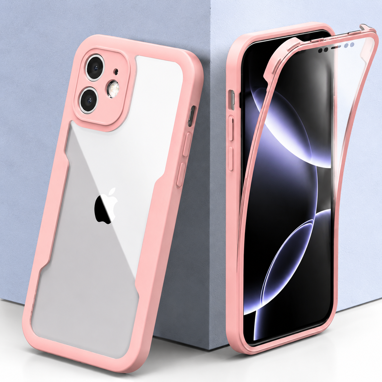 Premium iPhone Case MagSafe Compatible Transparent Silicone Cover Shockproof Full Protection