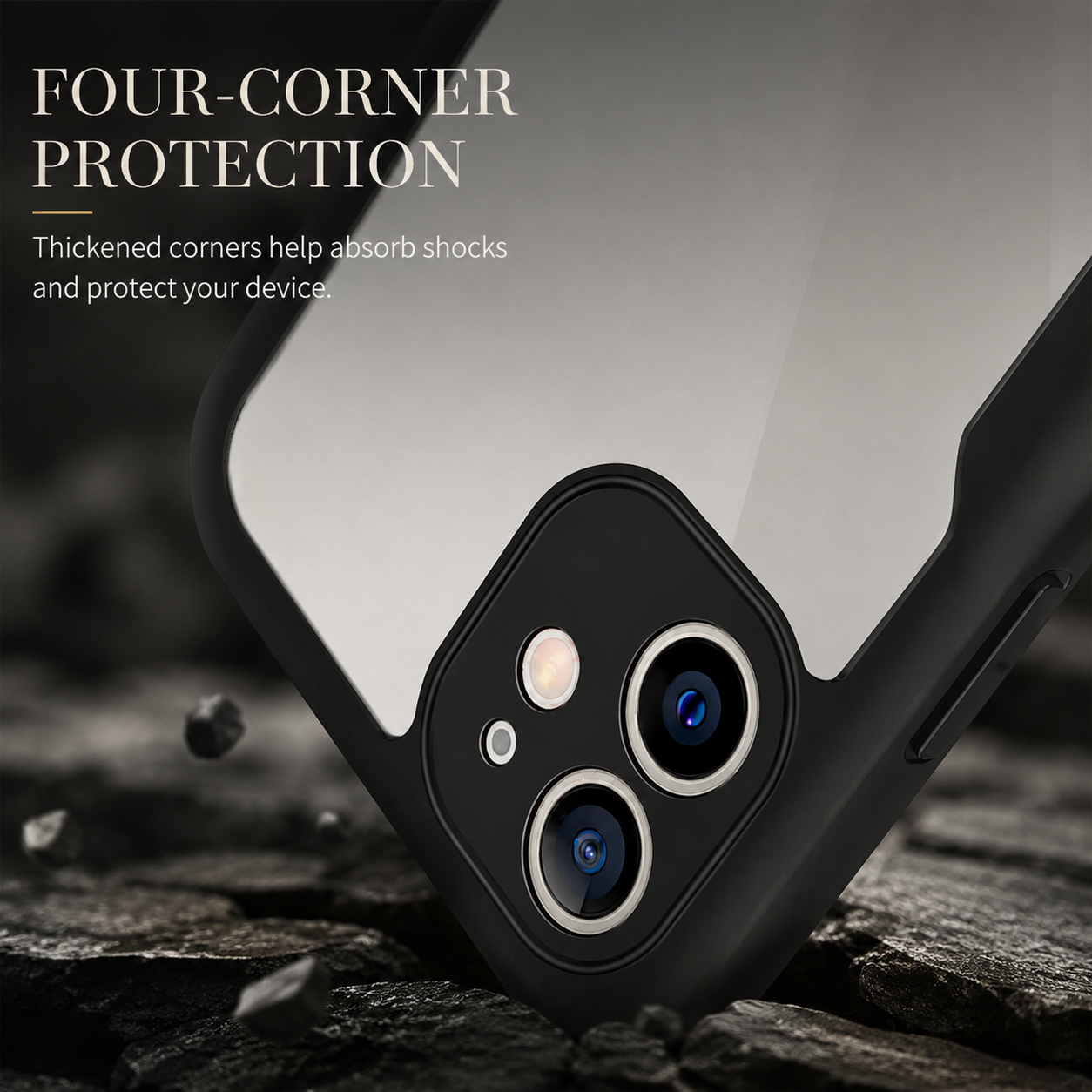 Premium iPhone Case MagSafe Compatible Transparent Silicone Cover Shockproof Full Protection