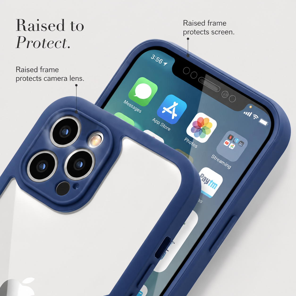 Premium iPhone Case MagSafe Compatible Transparent Silicone Cover Shockproof Full Protection
