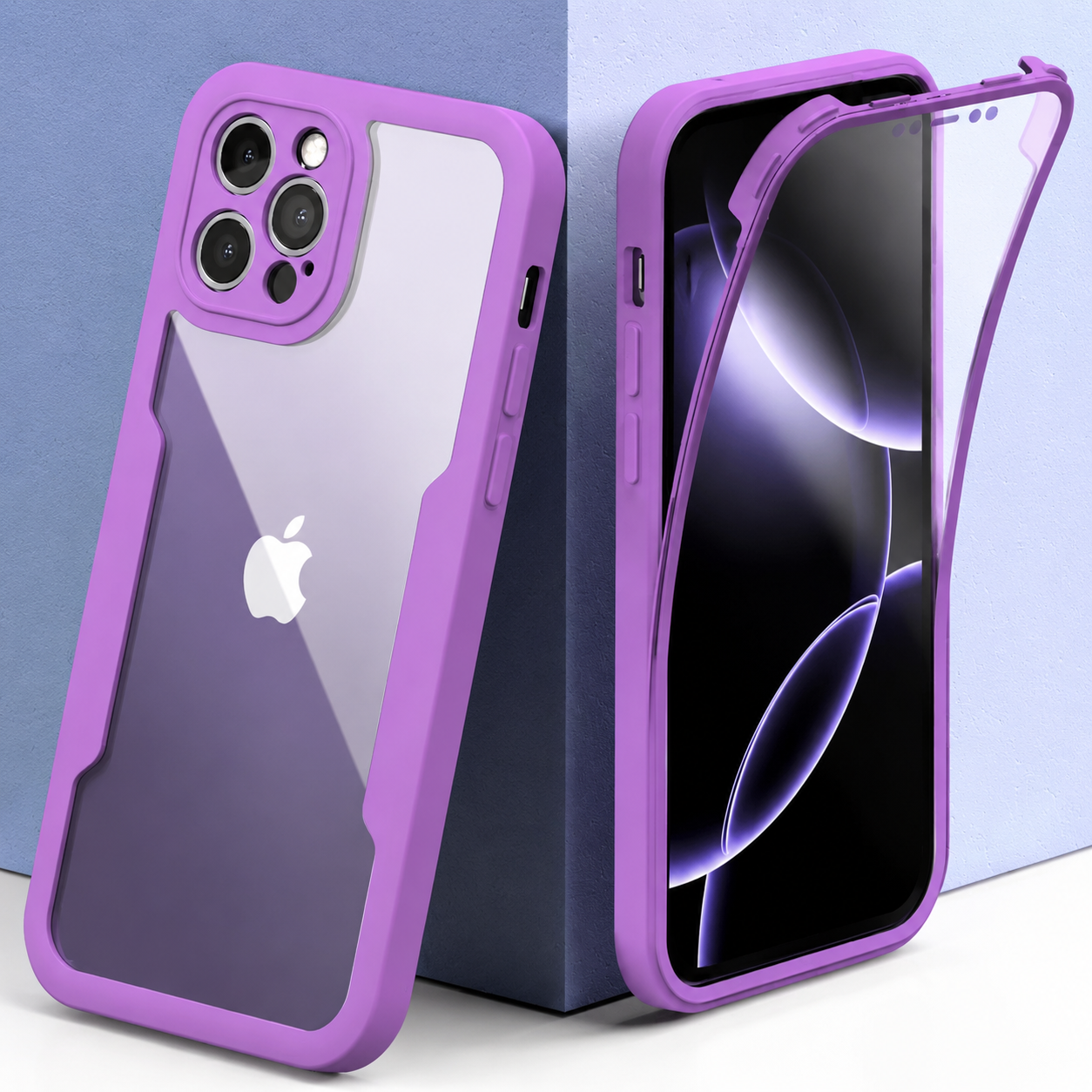 Premium iPhone Case MagSafe Compatible Transparent Silicone Cover Shockproof Full Protection
