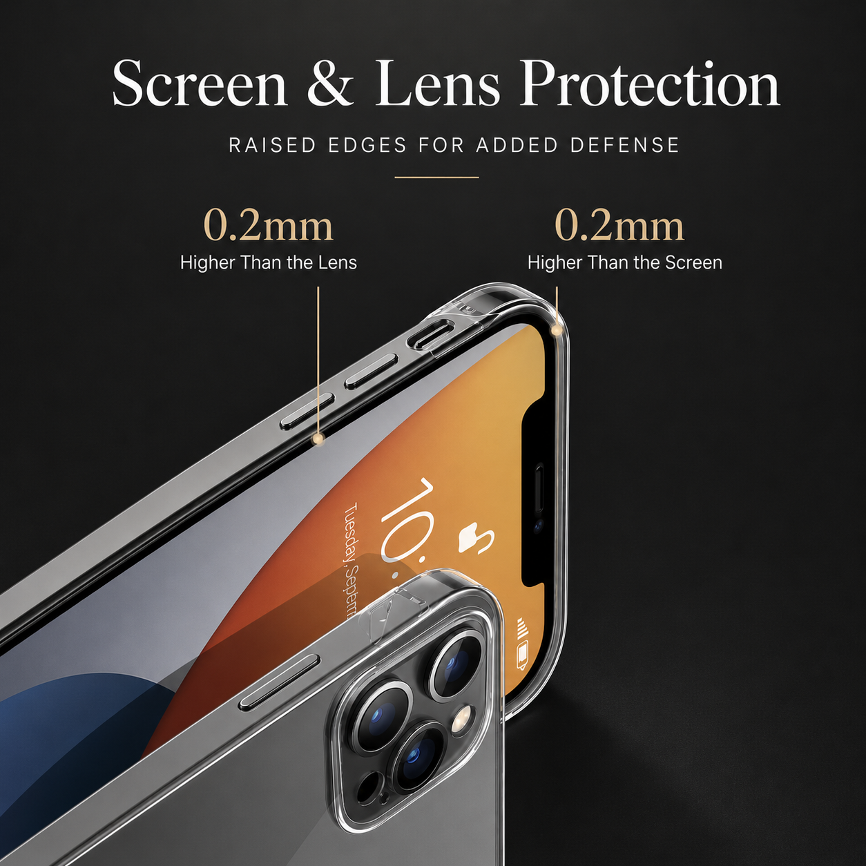 Premium iPhone Case MagSafe Compatible Transparent Ultra Thin Cover Frameless Protection