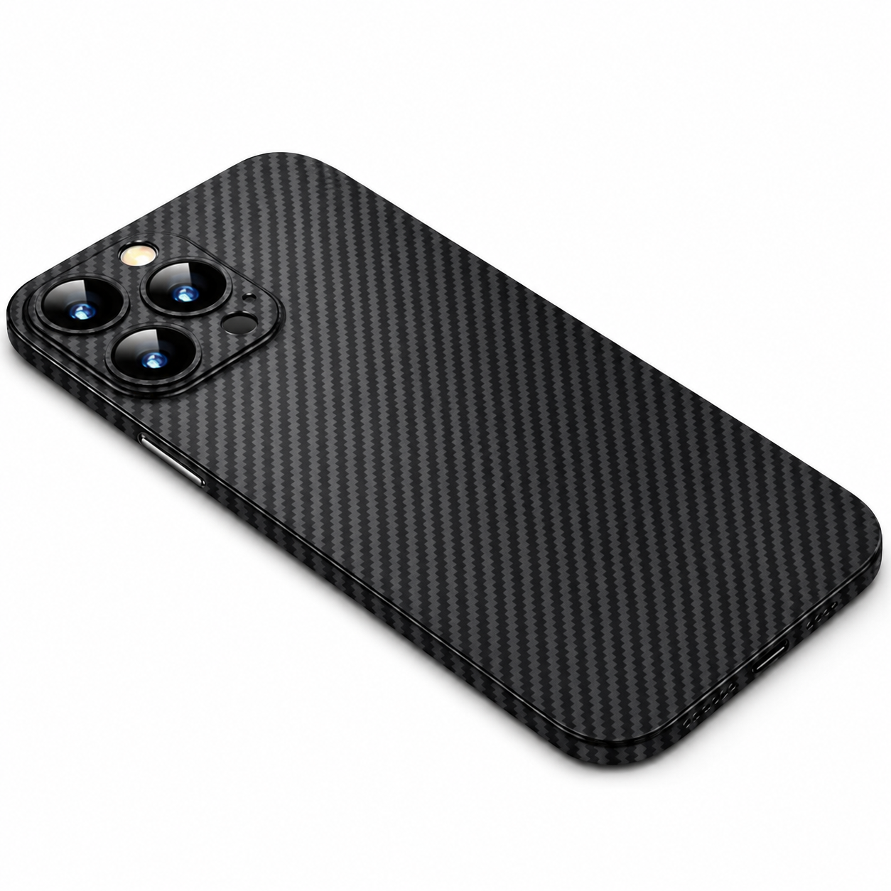 Premium iPhone Case MagSafe Compatible Ultra Thin 0.2mm Carbon Fiber Matte Cover Lightweight Slim Design