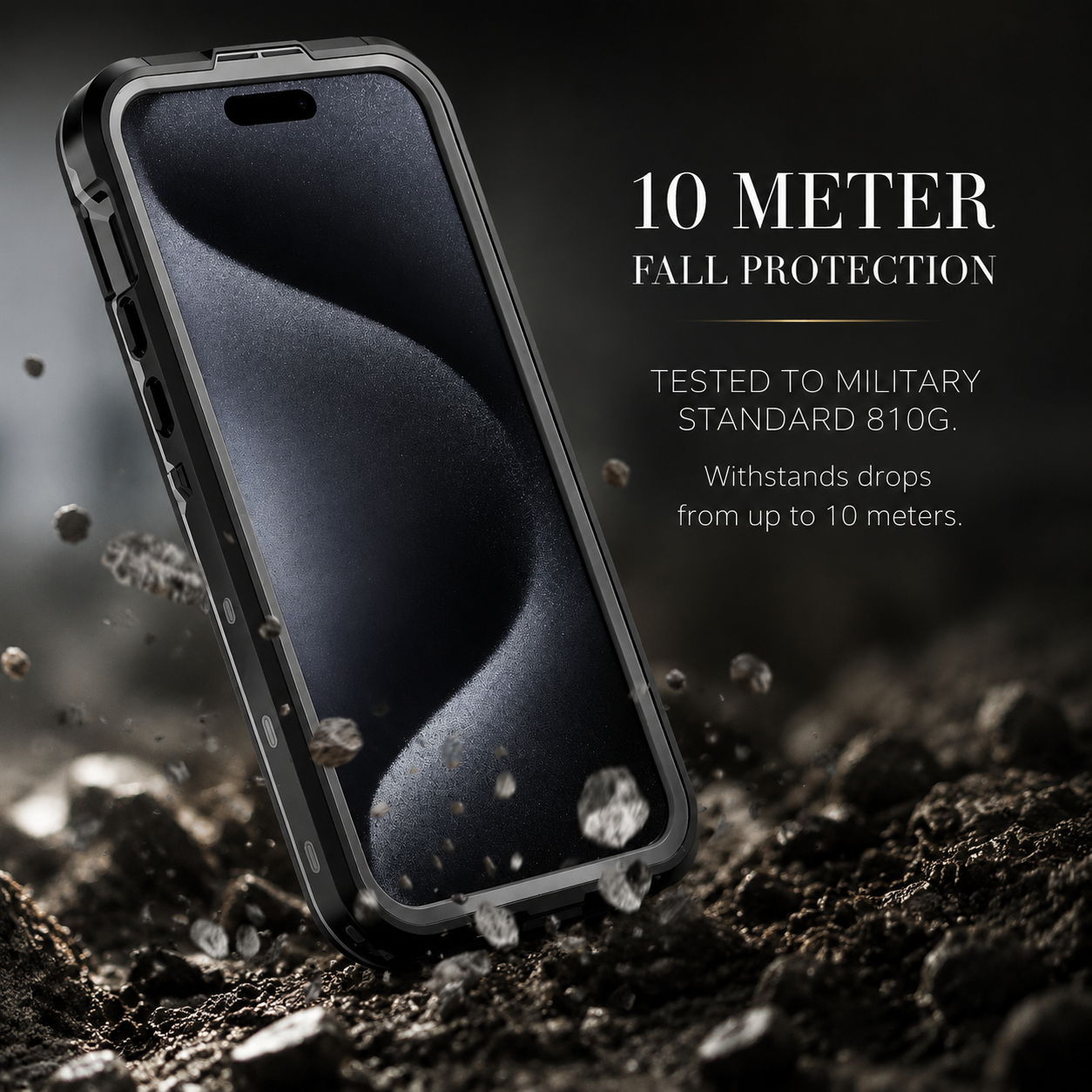 Premium iPhone Case MagSafe Compatible Waterproof IP68 Cover 360° Full Body Shockproof Protection