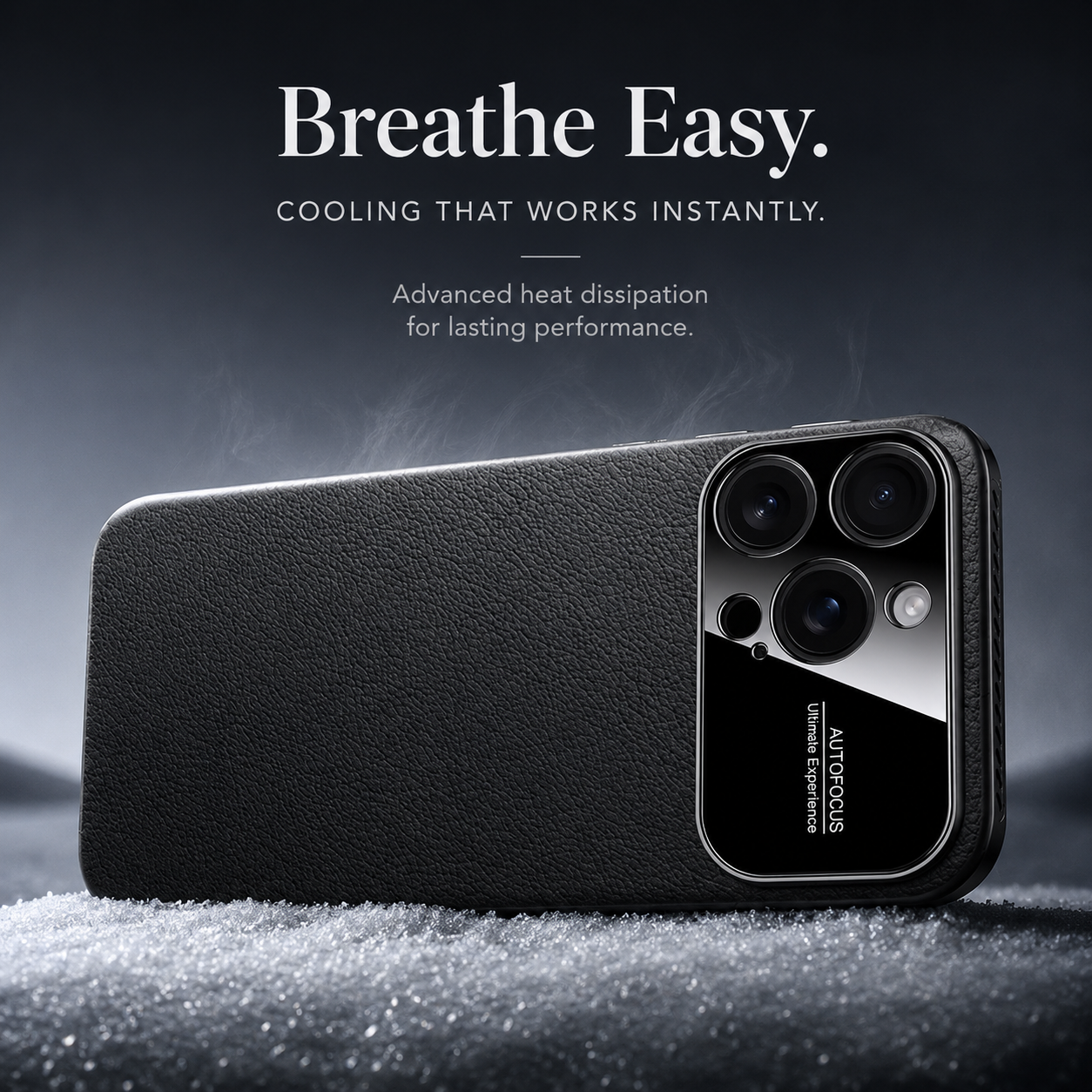 Premium iPhone Case MagSafe Magnetic Leather Border Cover Heat Dissipation Shockproof Anti Fingerprint Protective Case