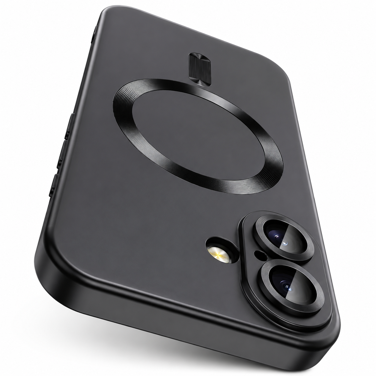 Premium iPhone Case MagSafe Silicone Cover Full Coverage Camera Protection Shockproof Anti Fingerprint Matte Design